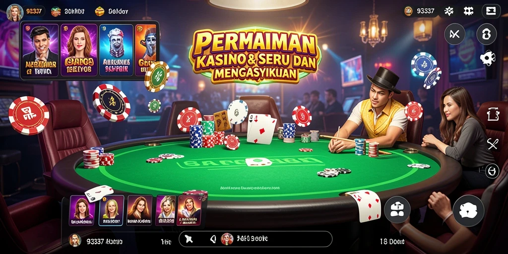 Tampilan menarik dari gameplay Kasino pada 93337 yang penuh aksi.