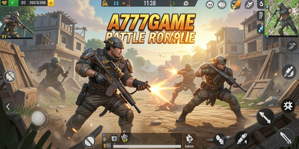 Gameplay seru A777GAME yang penuh aksi dan strategi.