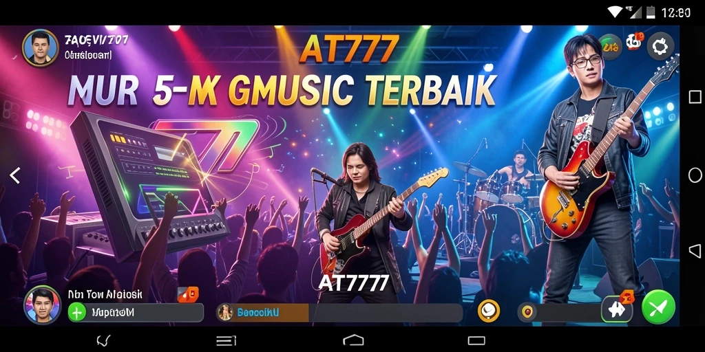 Screenshot gameplay <strong>AT777</strong> menampilkan keseruan bermain musik secara interaktif.
