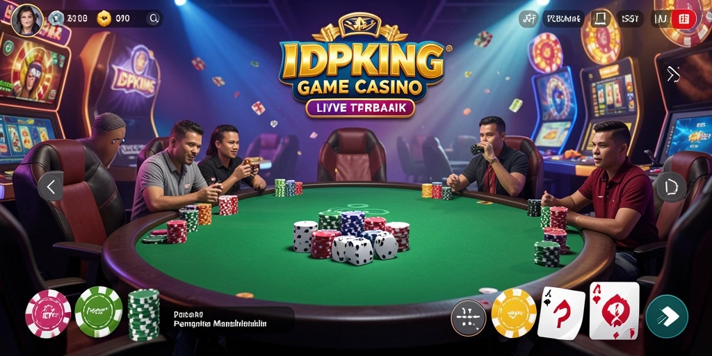 Tampilan gameplay <strong>IDPKING</strong> yang realistis dan interaktif.