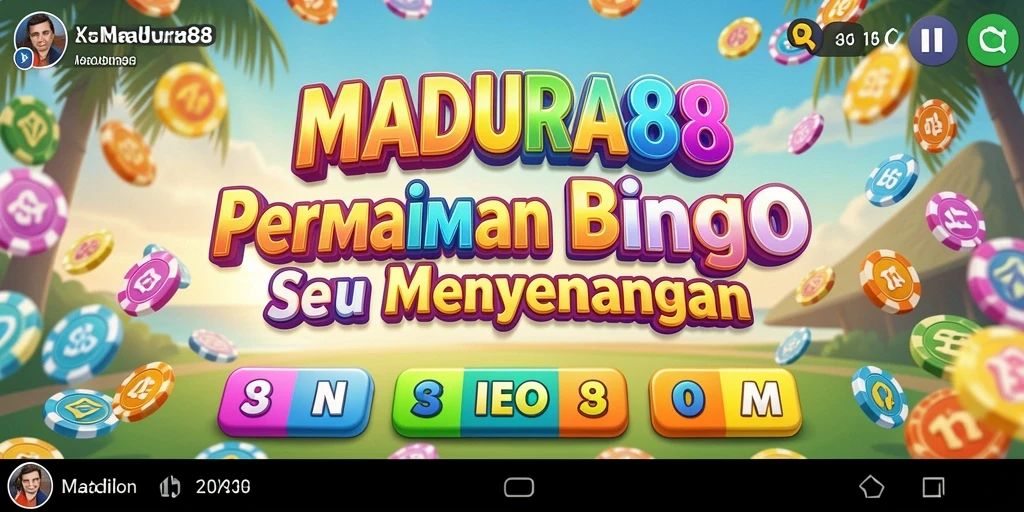 Tangkap momen seru saat bermain Bingo di MADURA88.