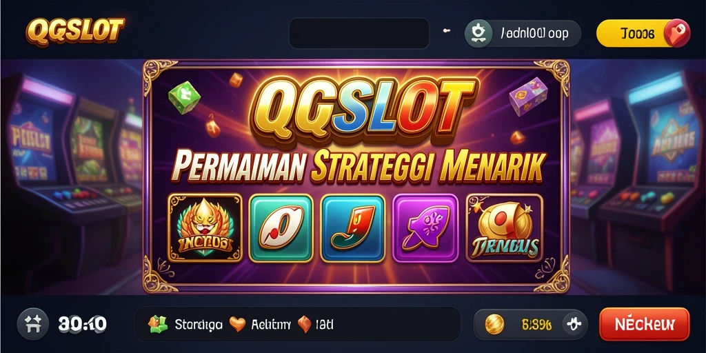 Tampilan menawan gameplay QQSLOT dengan elemen strategi.