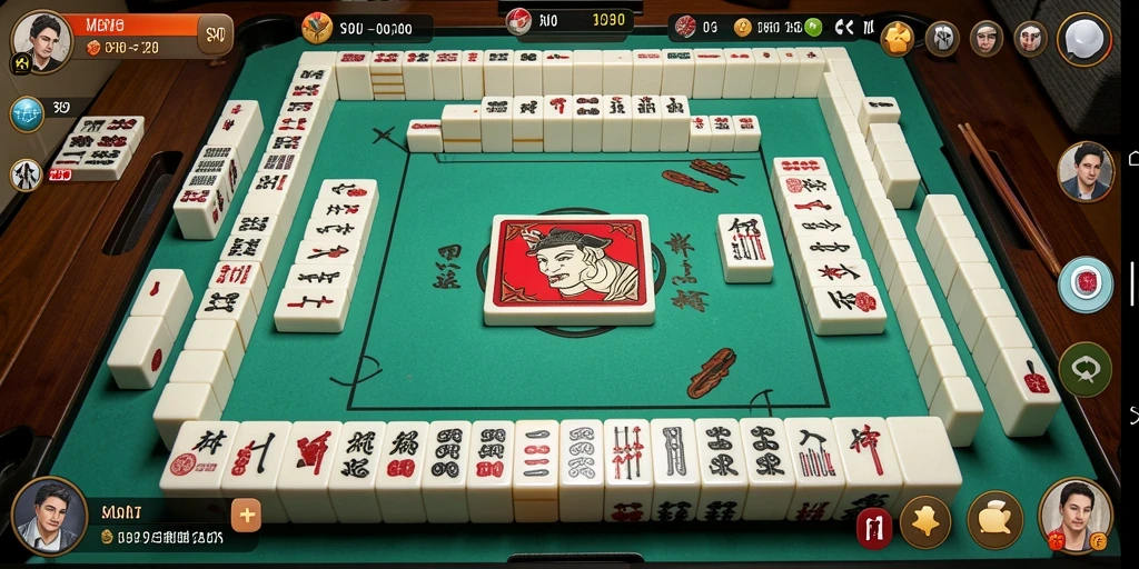 Tampilan gameplay S80 yang menampilkan keseruan permainan Mahjong.